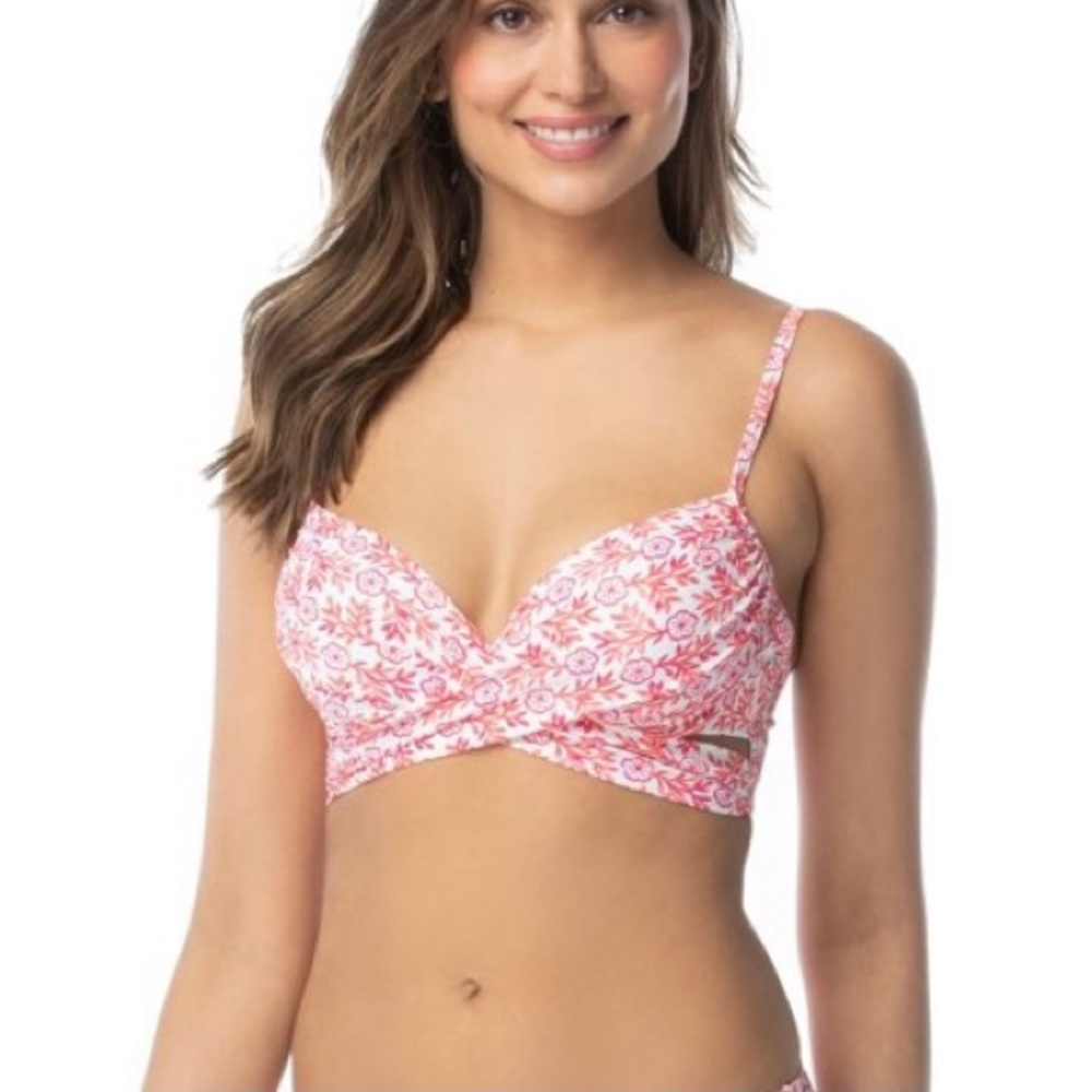 Coco Reef Bohemian White Wrap Bikini Top 32/34C